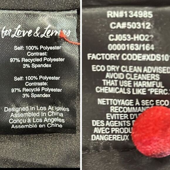 NWT Penny Blazer Red Velvet Floral Retro Size 2XL - Picture 15 of 16